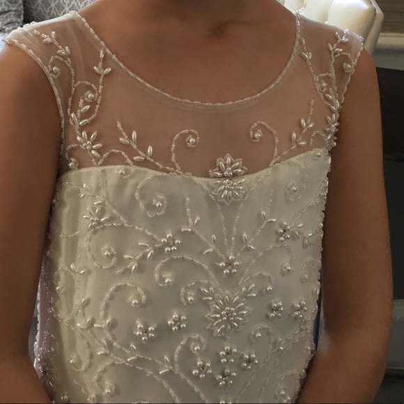 Couture flower girl or communion dress - Picture 3 of 3